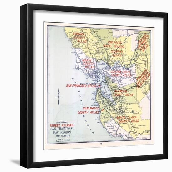 1957, San Francisco Bay Region, California, United States-null-Framed Giclee Print