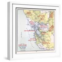 1957, San Francisco Bay Region, California, United States-null-Framed Giclee Print