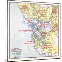 1957, San Francisco Bay Region, California, United States-null-Mounted Giclee Print