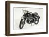 1957 Vincent Black Shadow-null-Framed Photographic Print