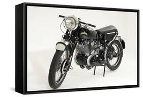 1957 Vincent Black Shadow-null-Framed Stretched Canvas