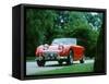 1958 Austin Healey Sprite-null-Framed Stretched Canvas