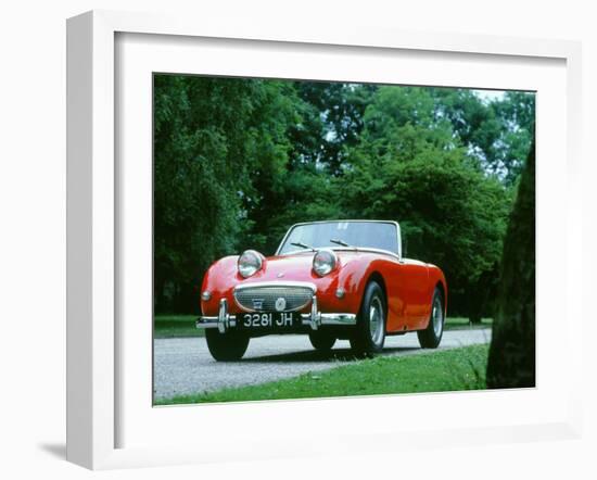 1958 Austin Healey Sprite-null-Framed Photographic Print