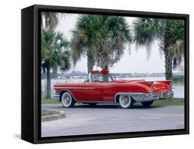 1958 Cadillac Eldorado Biarritz-null-Framed Stretched Canvas