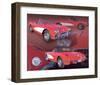 1958 Corvette-null-Framed Art Print