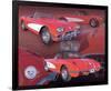 1958 Corvette-null-Framed Art Print