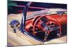1958 Corvette-Graham Reynolds-Mounted Art Print