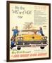 1958 GM Buick - His & Her Car-null-Framed Premium Giclee Print