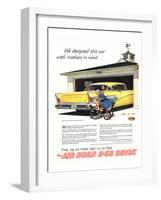 1958 GM Buick- Mothers in Mind-null-Framed Art Print