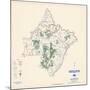 1958, Pike County Map, Pennsylvania, United States-null-Mounted Giclee Print
