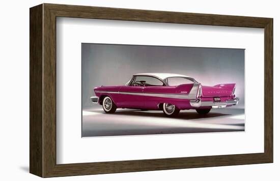 1958 Plymouth Belvedere-null-Framed Art Print