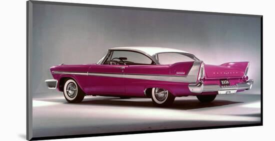 1958 Plymouth Belvedere-null-Mounted Art Print