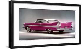 1958 Plymouth Belvedere-null-Framed Art Print