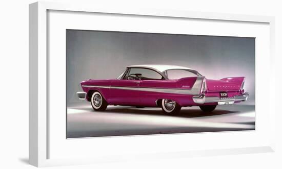 1958 Plymouth Belvedere-null-Framed Art Print