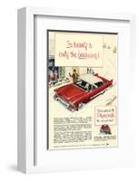 1958 Plymouth - the Beginning-null-Framed Art Print