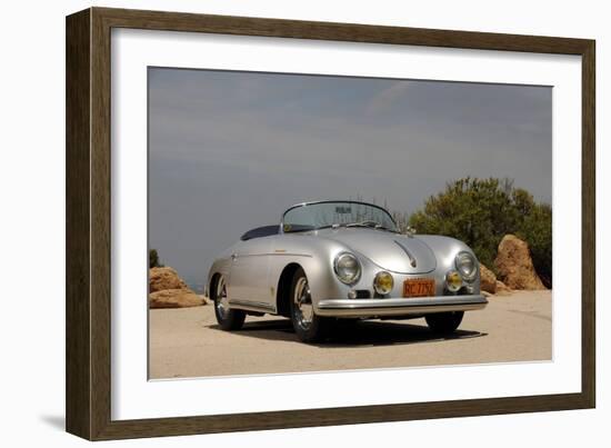 1958 Porsche Speedster 356 1600 Super-S. Clay-Framed Photographic Print