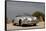 1958 Porsche Speedster 356 1600 Super-S. Clay-Framed Stretched Canvas