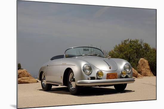 1958 Porsche Speedster 356 1600 Super-S. Clay-Mounted Photographic Print