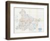 1958, Westmoreland County Map, Pennsylvania, United States-null-Framed Giclee Print