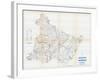 1958, Westmoreland County Map, Pennsylvania, United States-null-Framed Giclee Print