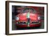 1959 Alfa Romeo Giulietta Watercolor-NaxArt-Framed Art Print