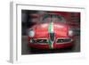 1959 Alfa Romeo Giulietta Watercolor-NaxArt-Framed Art Print