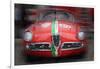 1959 Alfa Romeo Giulietta Watercolor-NaxArt-Framed Art Print