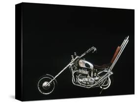 1959 Ariel Square 4 Chopper motorcycle-null-Stretched Canvas