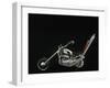 1959 Ariel Square 4 Chopper motorcycle-null-Framed Photographic Print