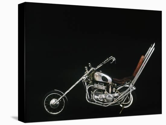 1959 Ariel Square 4 Chopper motorcycle-null-Stretched Canvas