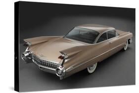 1959 Cadillac Coupe De Ville-null-Stretched Canvas