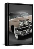 1959 Cadillac Coupe De Ville-null-Framed Stretched Canvas
