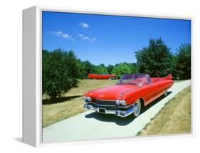 1959 Cadillac Series 62-null-Framed Stretched Canvas