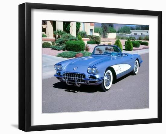 1959 Chevrolet Corvette-null-Framed Photographic Print