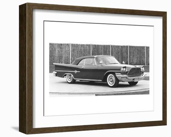 1959 Chrysler 300E Convertible-null-Framed Art Print