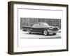 1959 Chrysler 300E Convertible-null-Framed Art Print