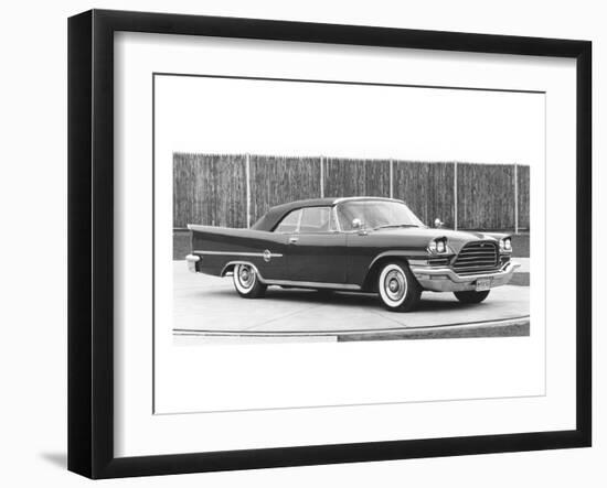 1959 Chrysler 300E Convertible-null-Framed Art Print