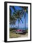 1959 Dodge Custom Loyal Lancer Convertible, Playa Del Este, Havana, Cuba-Jon Arnold-Framed Photographic Print