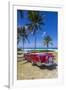 1959 Dodge Custom Loyal Lancer Convertible, Playa Del Este, Havana, Cuba-Jon Arnold-Framed Photographic Print