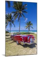 1959 Dodge Custom Loyal Lancer Convertible, Playa Del Este, Havana, Cuba-Jon Arnold-Mounted Photographic Print