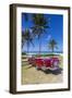 1959 Dodge Custom Loyal Lancer Convertible, Playa Del Este, Havana, Cuba-Jon Arnold-Framed Photographic Print