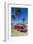 1959 Dodge Custom Loyal Lancer Convertible, Playa Del Este, Havana, Cuba-Jon Arnold-Framed Photographic Print