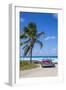 1959 Dodge Custom Loyal Lancer Convertible, Playa Del Este, Havana, Cuba-Jon Arnold-Framed Photographic Print