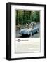 1959 GM Corvette New Sleekness-null-Framed Art Print
