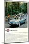 1959 GM Corvette New Sleekness-null-Mounted Art Print