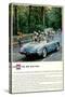 1959 GM Corvette New Sleekness-null-Stretched Canvas