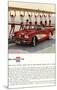 1959 GM Corvette Sports Car-null-Mounted Art Print