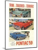1959 GM Pontiac-Trim Tailored…-null-Mounted Art Print