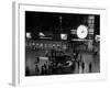 1959 Grand Central Passenger Railroad Station Main Hall Information Booth and Train Ticket-null-Framed Photographic Print