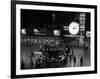 1959 Grand Central Passenger Railroad Station Main Hall Information Booth and Train Ticket-null-Framed Photographic Print